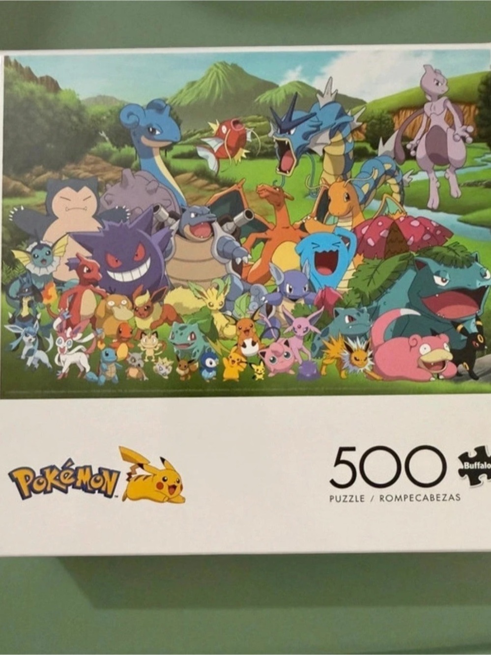 Buffalo Games Pokemon Favorites Group 500 Piece Puzzle Pokémon 500-Piece Jigsaw